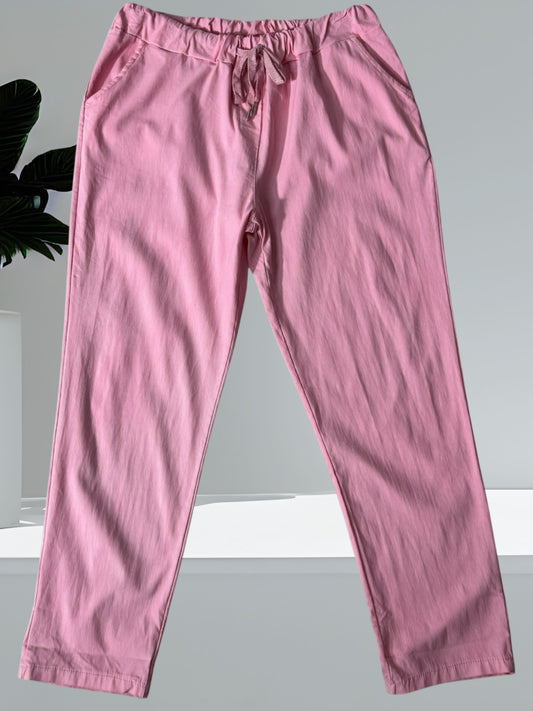 JAMES - PANTALON SPORTSWEAR ROSE TAILLE 52 A 56