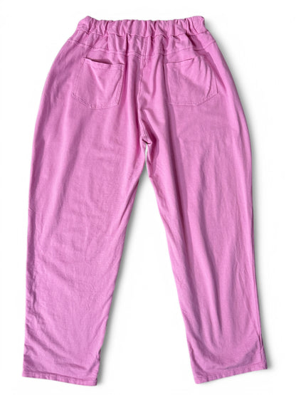 MARCO- PANTALON ROSE SPORTSWEAR EN COTON TAILLE 48 a 54/56