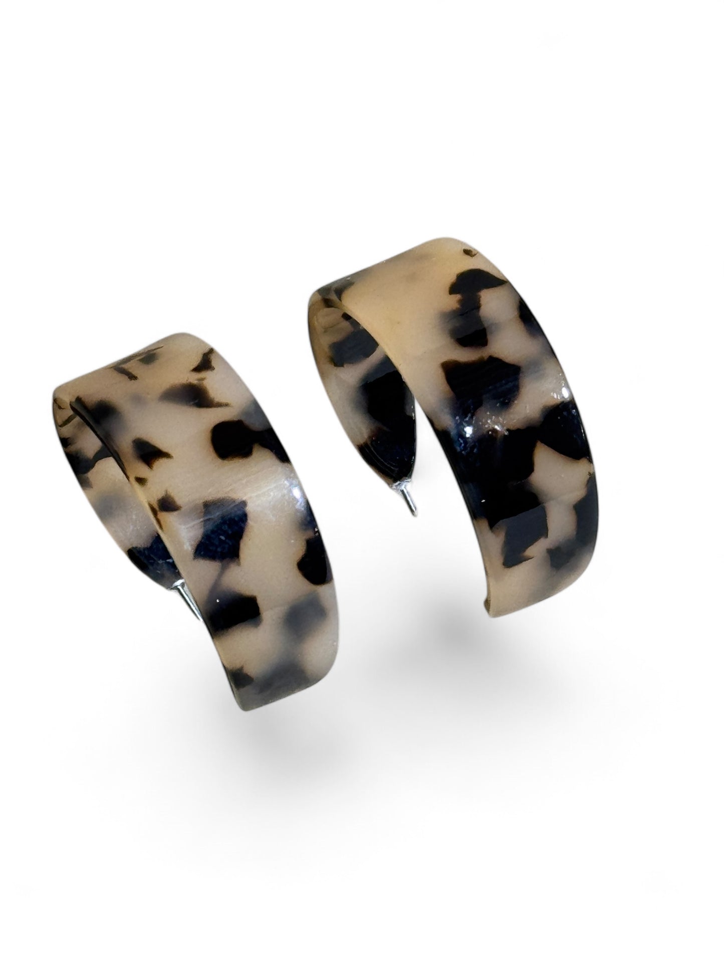 ITICA - BOUCLES D'OREILLES CREOLES LEOPARD