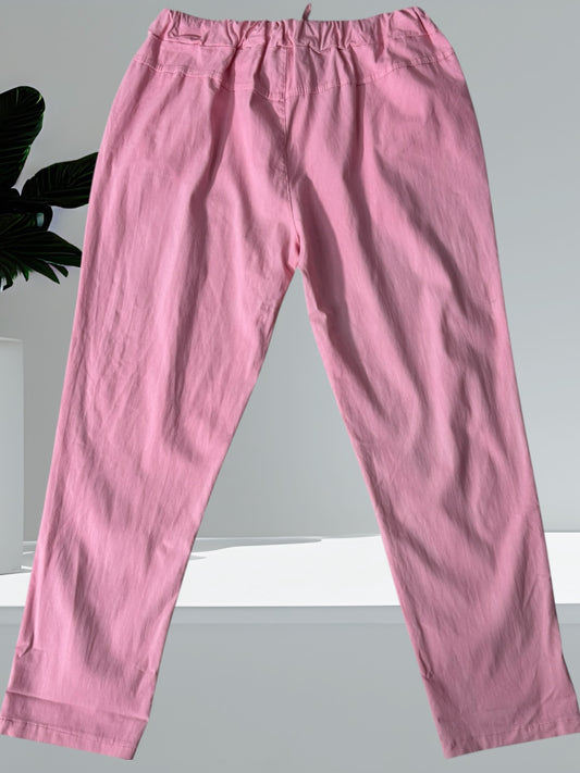 JAMES - PANTALON SPORTSWEAR ROSE TAILLE 52 A 56