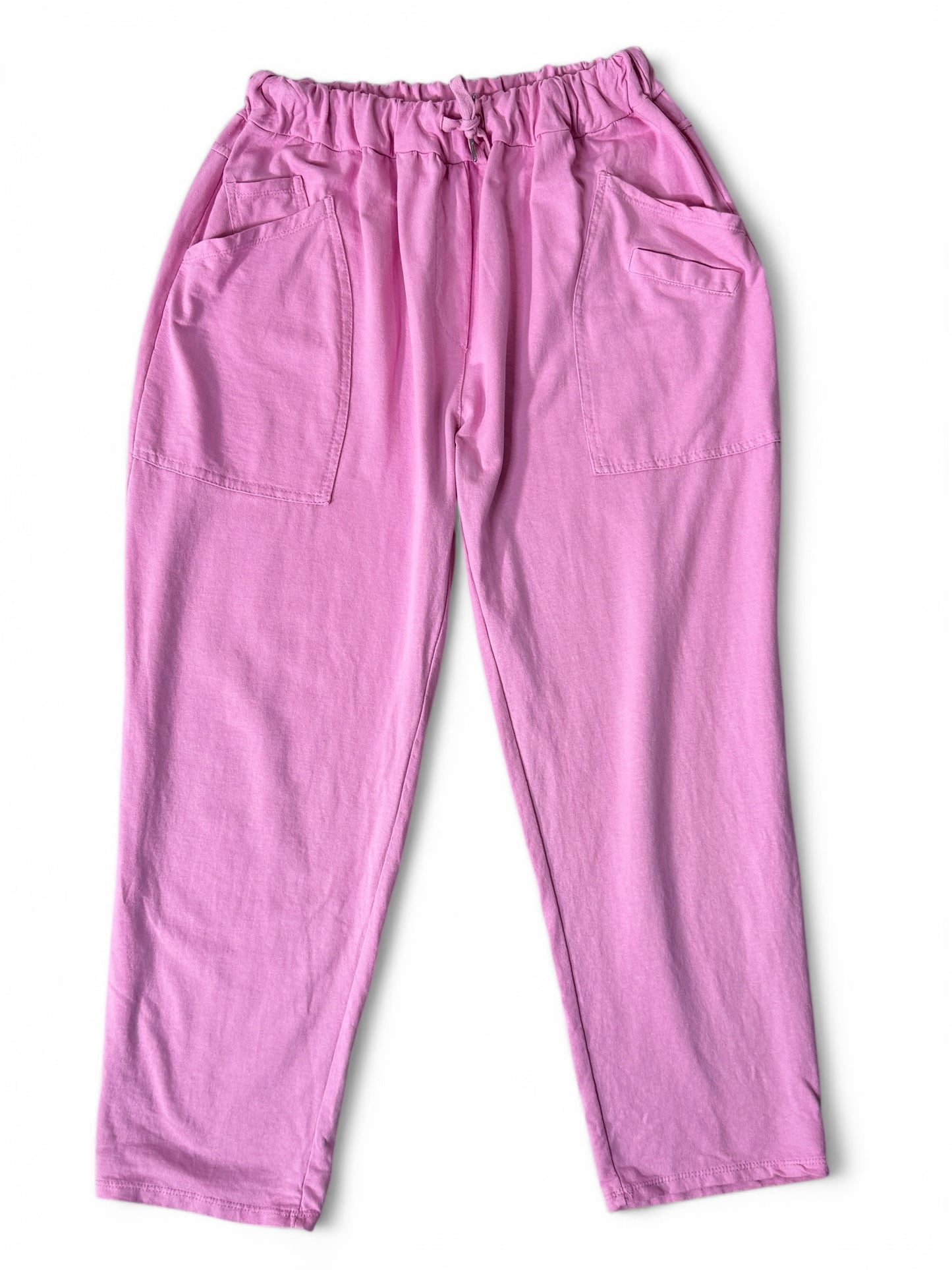 MARCO- PANTALON ROSE SPORTSWEAR EN COTON TAILLE 48 a 54/56