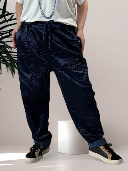 MARLON - PANTALON MARINE TAILLE 44/46 A 50/52