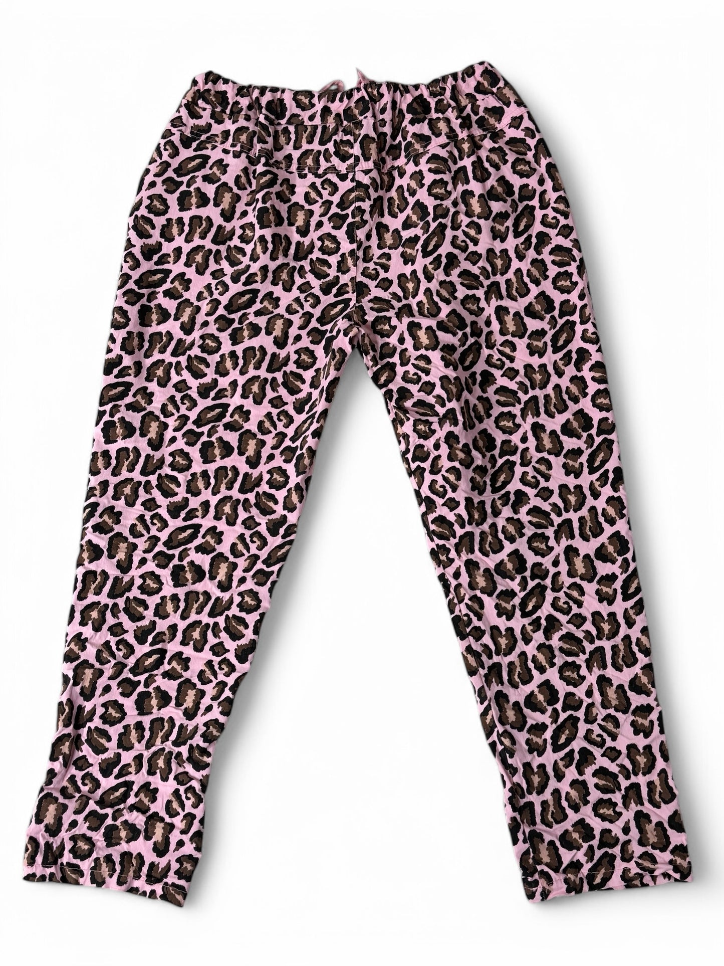 TOM - PANTALON SPORTSWEAR LEOPARD ROSE TAILLE 46 A 52