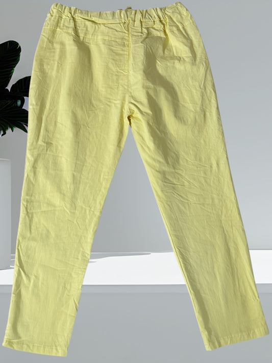 JAMES - PANTALON SPORTSWEAR JAUNE TAILLE 52 A 56