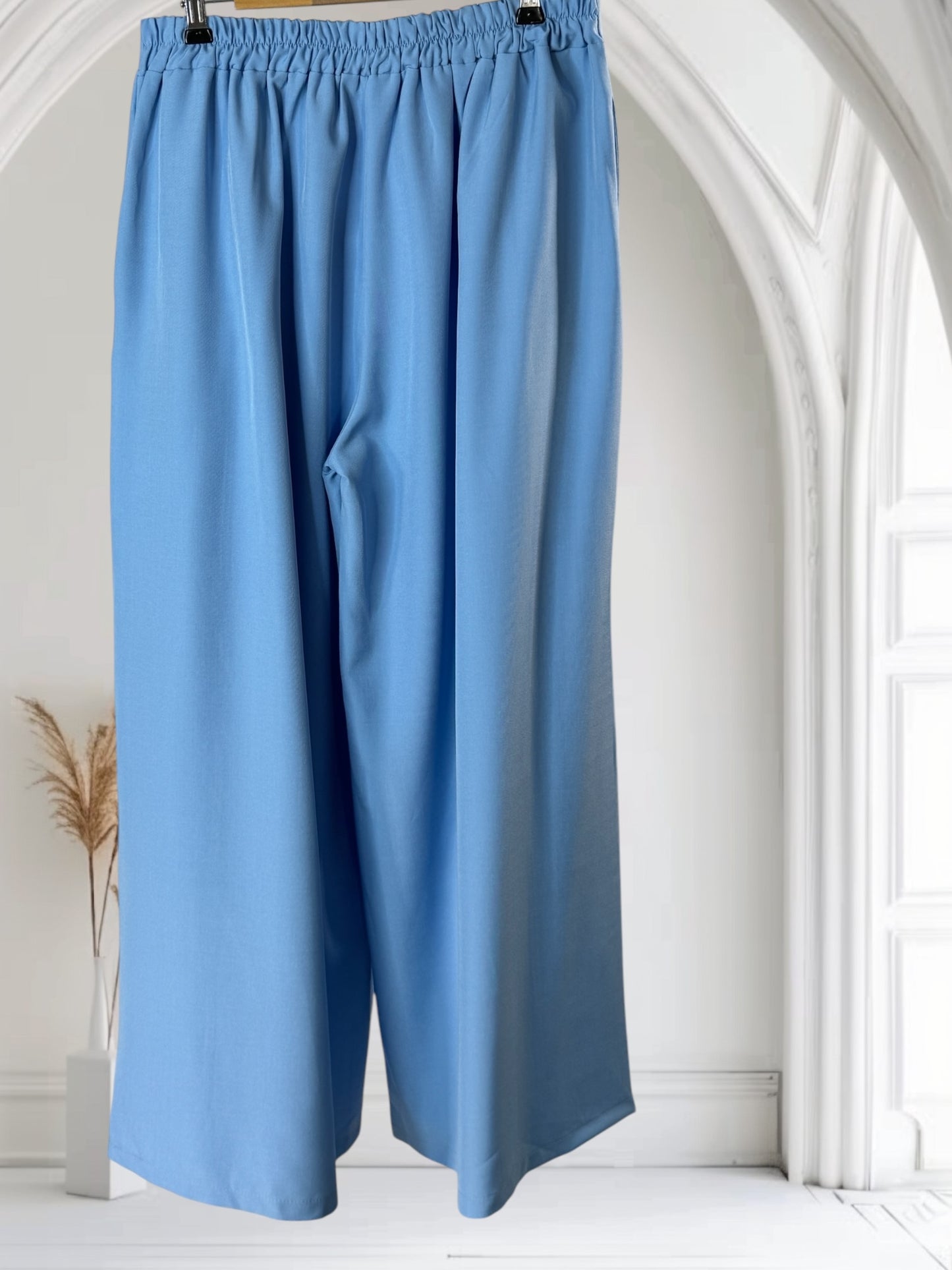 SANTIAGO - PANTALON BLEU JUSQU'A LA TAILLE 52