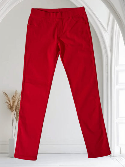 SACHA - JEGGING CHRISTY ROUGE T44