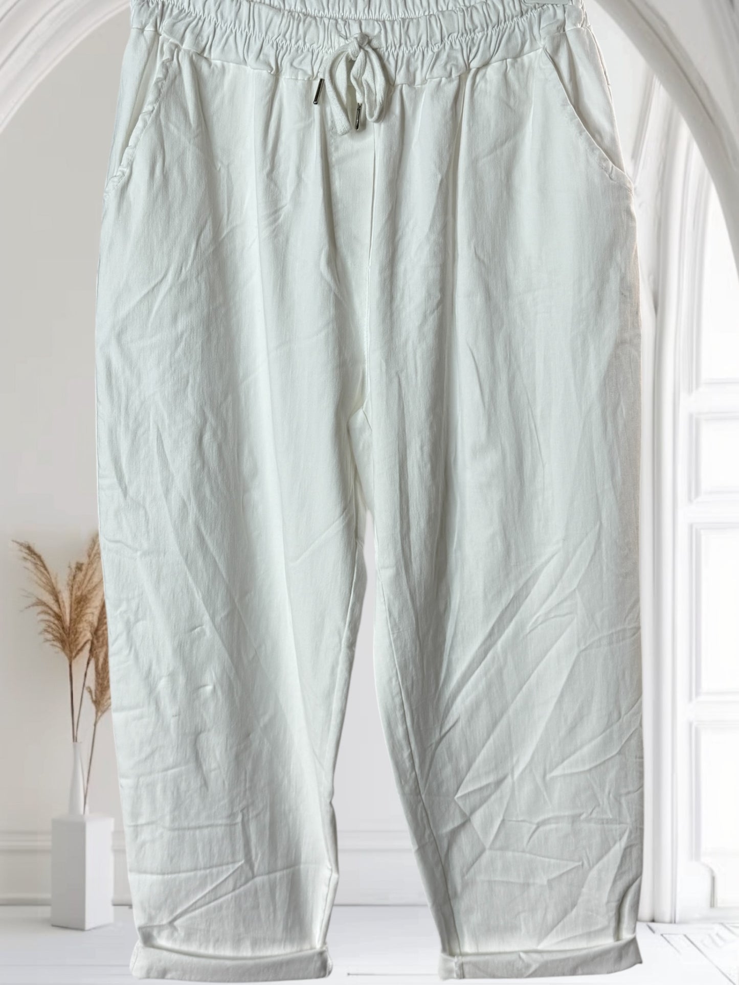 MARCUS - PANTALON SPORTSWEAR BLANC TAILLE 46 A 52/54