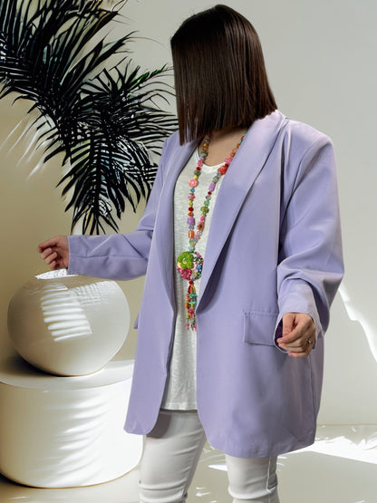 ROXANE - BLAZER LILAS JUSQU'A LA TAILLE 52