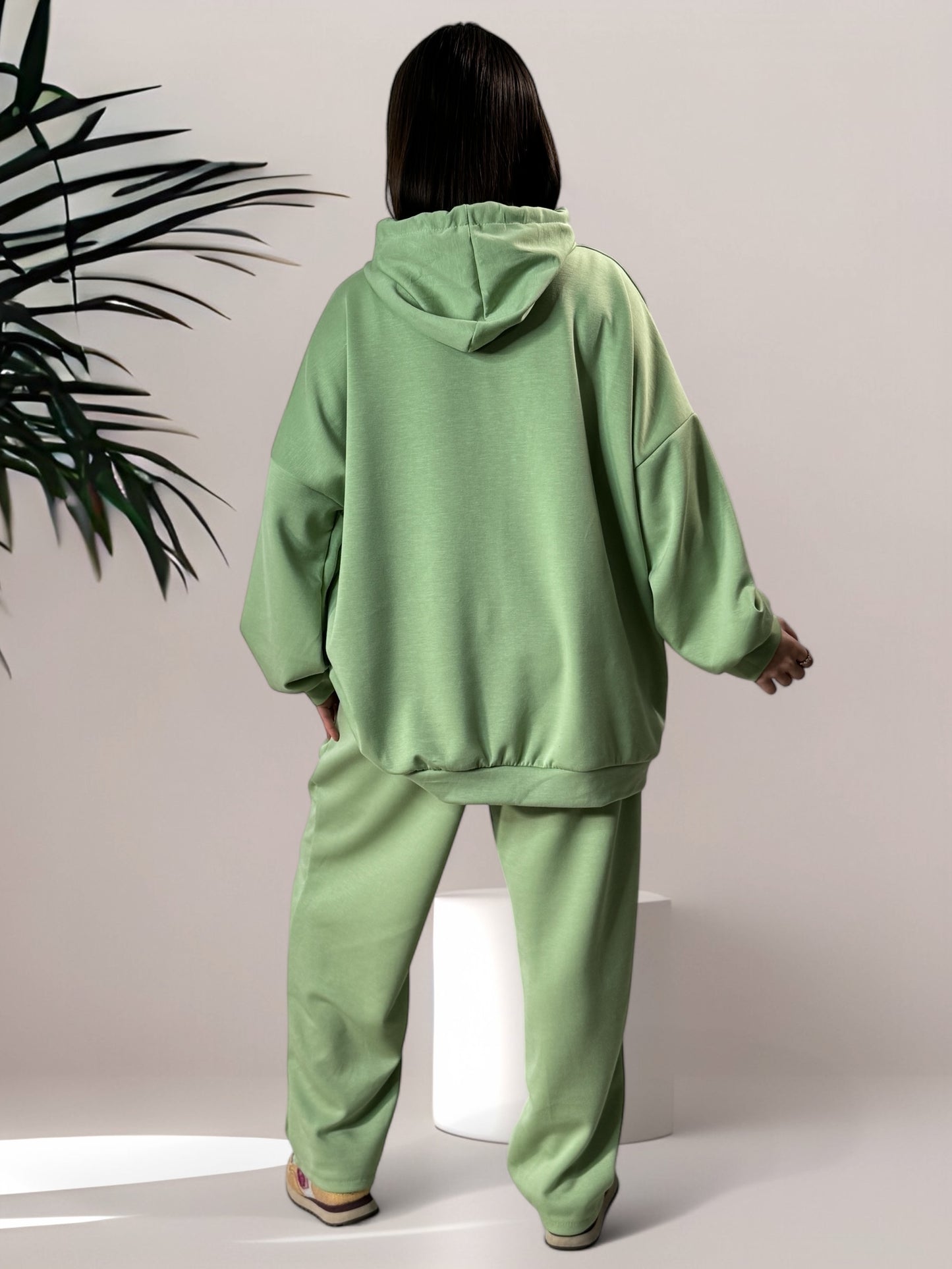 LORENZO - ENSEMBLE SPORTSWEAR VERT JUSQU'A LA TAILLE 52/54