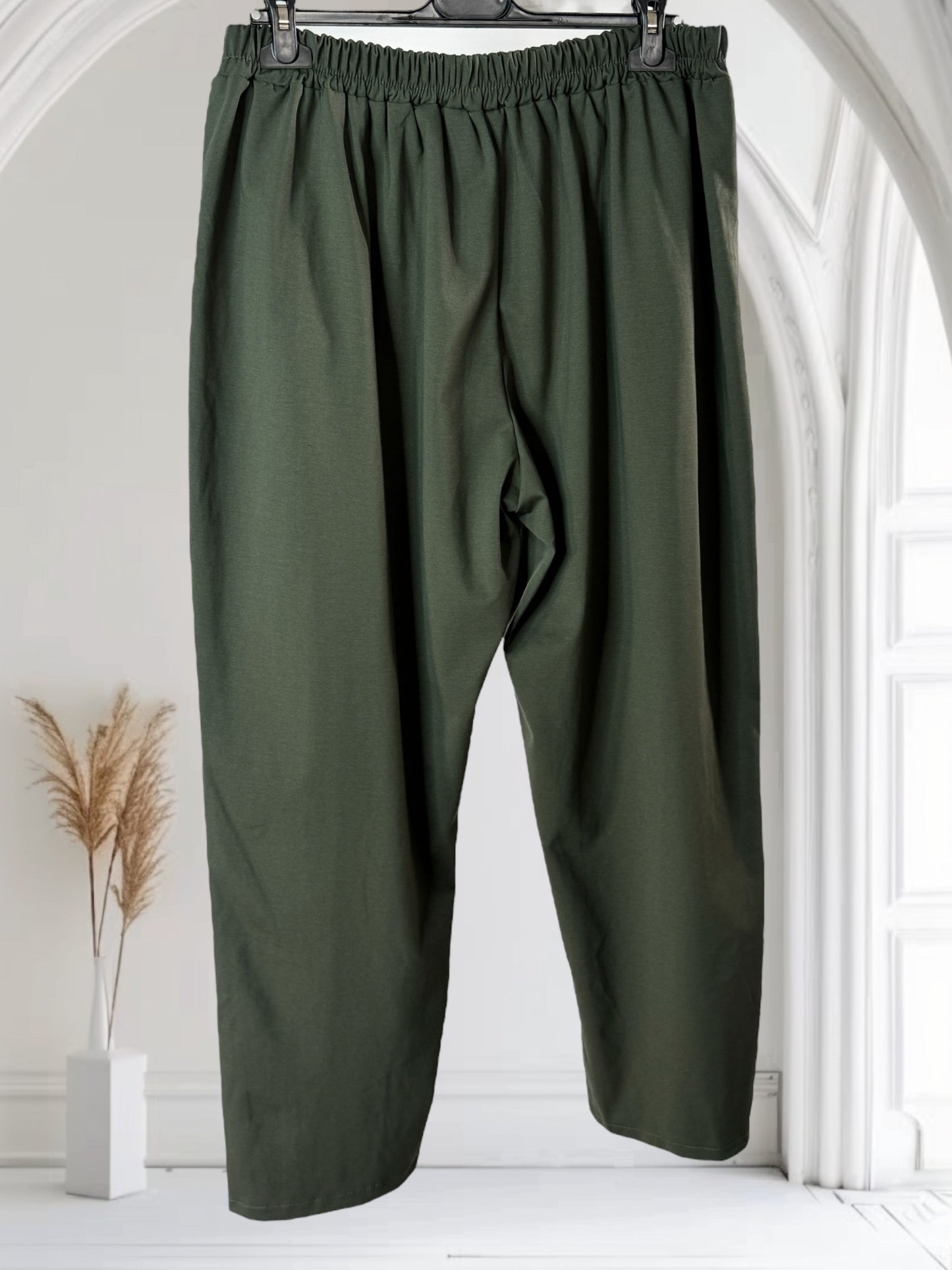 LUIGI - PANTALON A PINCES KAKI TAILLE 46 A 52