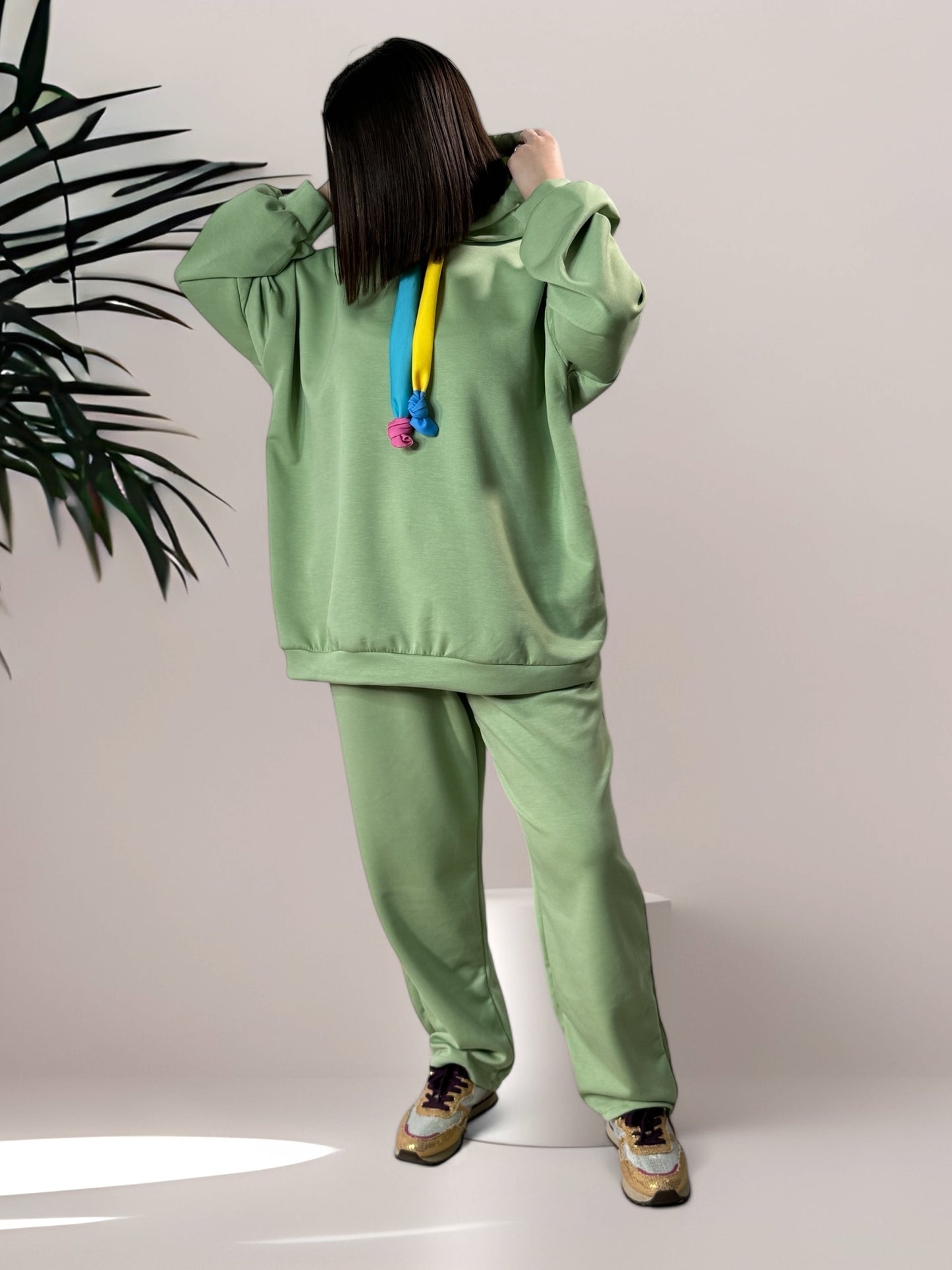 LORENZO - ENSEMBLE SPORTSWEAR VERT JUSQU'A LA TAILLE 52/54