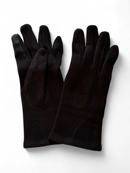 NAOMI - GANTS TRES DOUX COLORIS NOIR