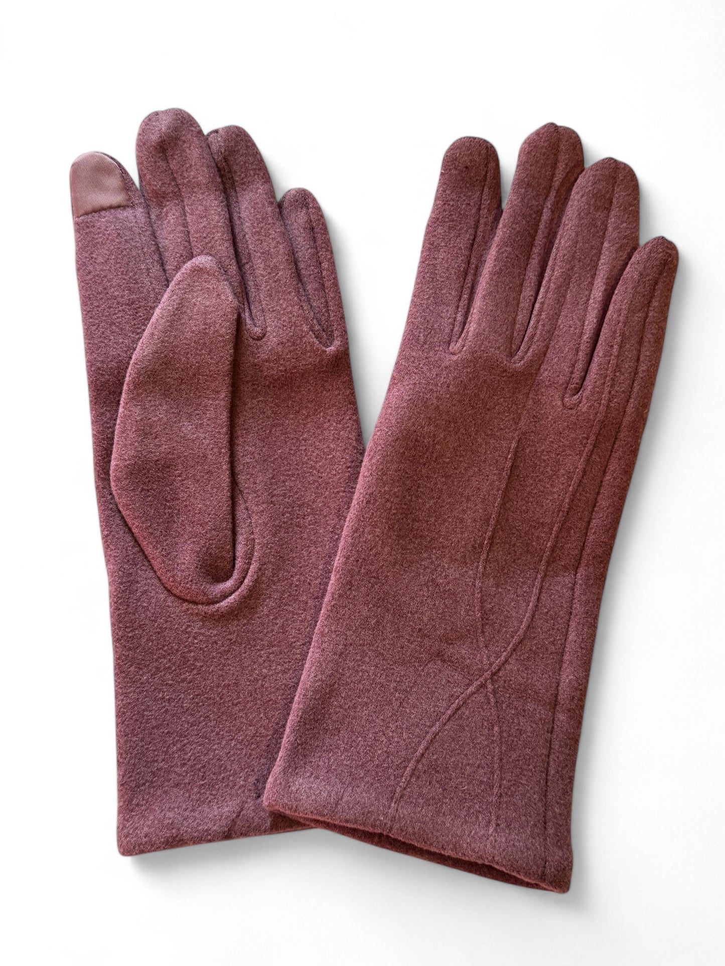 NAOMI - GANTS TRES DOUX COLORIS LILAS