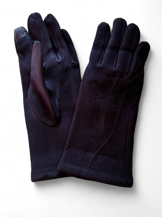 NAOMI - GANTS TRES DOUX COLORIS MARINE